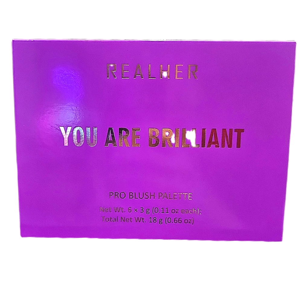 RealHer Pro Blush Palette - Vibrant Purple